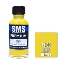 Scale Modellers Suply Premium Acrylic Lacquer GELB RLM04 30ml