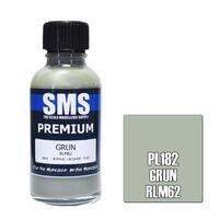 Scale Modellers Suply Premium Acrylic Lacquer Grun RLM62 30ml