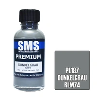 Scale Modellers Suply Premium Acrylic Lacquer Dunklegrau RLM74 30ml