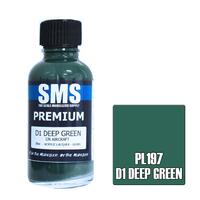 Scale Modellers Supply Premium Acrylic Lacquer D1 DEEP GREEM 30ml
