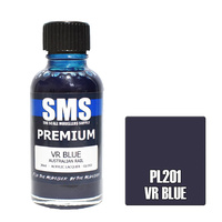 Scale Modellers Supply Premium Acrylic Lacquer VR Blue (Australian Rail) 30ml