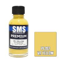 Scale Modellers Supply Premium Acrylic Lacquer VR Yellow (Australian Rail) 30ml