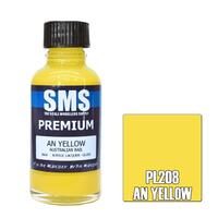 Scale Modellers Supply Premium Acrylic Lacquer AN Yellow 30ml