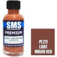 Scale Modellers Supply Premium Light Indian Red 30ml PL211 Lacquer Paint