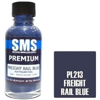 Scale Modellers Supply Premium Freight Rail Blue 30ml PL213 Lacquer Paint