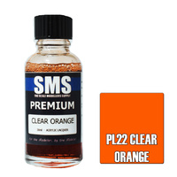 Scale Modellers Supply Premium Clear Orange 30ml PL22 Lacquer Paint