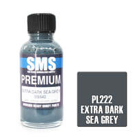 Scale Modellers Supply Premium Extra Dark Sea Grey BS640 30ml Lacquer Paint
