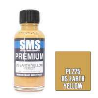 Scale Modellers Supply Premium US Earth Yellow FS30257 30ml Lacquer Paint