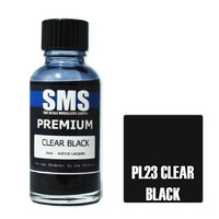 Scale Modellers Supply Premium Clear Black 30ml PL23 Lacquer Paint