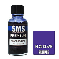 Scale Modellers Supply Premium Clear Purple 30ml PL25 Lacquer Paint