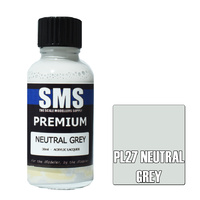 Scale Modellers Supply Premium Neutral Grey 30ml PL27 Lacquer Paint