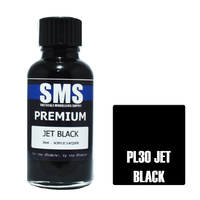 Scale Modellers Supply Premium Jet Black 30ml PL30 Lacquer Paint