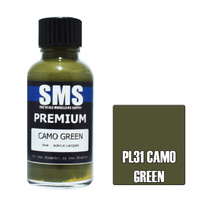 Scale Modellers Supply Premium Camo Green 30ml PL31 Lacquer Paint