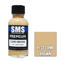Scale Modellers Supply Premium Camo Brown 30ml PL32 Lacquer Paint