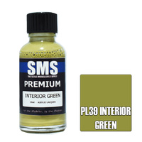 Scale Modellers Supply Premium Interior Green 30ml PL39 Lacquer Paint