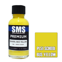 Scale Modellers Supply Premium School Bus Yellow 30ml PL51 Lacquer Paint