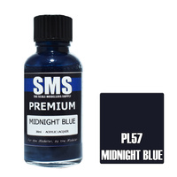 Scale Modellers Supply Premium Midnight Blue 30ml PL57 Lacquer Paint