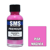 Scale Modellers Supply Premium Magenta 30ml PL64 Lacquer Paint