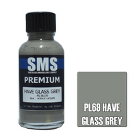Scale Modellers Supply Premium Have Glass Grey 30ml PL69 Lacquer Paint