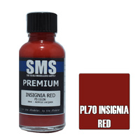 Scale Modellers Supply Premium Insignia Red 30ml PL70 Lacquer Paint