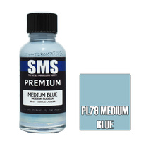 Scale Modellers Supply Premium Medium Blue 30ml PL79 Lacquer Paint