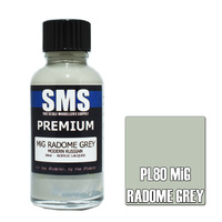 Scale Modellers Supply Premium Mig Radome Grey 30ml PL80 Lacquer Paint