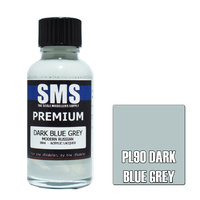Scale Modellers Supply Premium Dark Blue Grey 30ml PL90 Lacquer Paint
