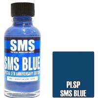 Scale Modellers Supply Premium SMS Blue 5th Anniversary Edition 30ml PLSP Lacquer Paint