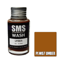 Scale Modellers Supply Wash Umber 30ml PLW07 Lacquer Paint