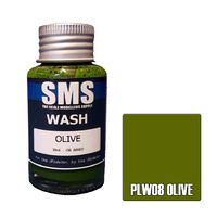 Scale Modellers Supply Wash Olive 30ml PLW08 Lacquer Paint