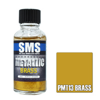 Scale Modellers Supply Premium Metallic Brass 30ml PMT13 Lacquer Paint