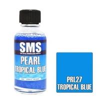 Scale Modellers Supply Pearl Tropical Blue 30ml PRL27 Lacquer Paint