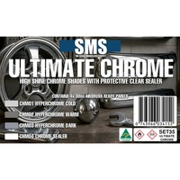 Scale Modellers Supply Ultimate Chrome Colour Set (4x30ml)