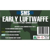 Scale Modellers Supply Eealy Luftwaffe Colour Set (4x30ml)