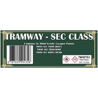 Scale Modellers Supply SEC Class Tram Colour set 