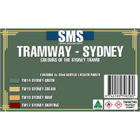 Scale Modellers Supply TRAMWAY - SYDNEY Colour Paint Set
