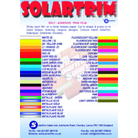 SolarFilm SolarTrim Metallic Flake Silver