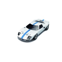 Solido 1/18 Ford GT-40 Wide Body - White w/Blue Stripes - Diecast