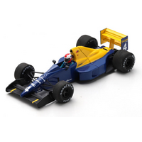 Spark 1/43 Tyrrell 018 - #4, Johnny Herbert - Belgian GP 1989 Diecast Car