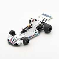 Spark 1/18 Brabham BT44B No.8 Winner Brazilian GP 1975 Carlos Pace Diecast Car