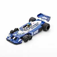Spark 1/18 Tyrrell P34 No.3 6th Italian GP 1977 Ronnie Peterson Diecast Car