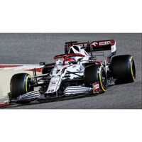 Spark 1/18 Alfa Romeo Racing ORLEN C41 - #7, Kimi Raikkonen - Bahrain GP 2021 Diecast Car