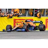 Spark 1/18 McLaren MCL35M - #4, Lando Norris - 3rd Emilia Romagna GP 2021 Diecast Car
