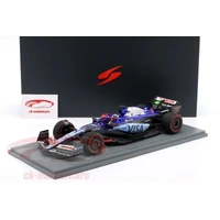 Spark 1/18 Visa Cash App RB Formula One Team VCARB 01 No.3 Singapore GP 2024 - Daniel Ricciardo - "Last Race" Resin Model Car