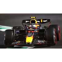Spark 1/18 Oracle Red Bull Racing RB18 No.11 - Saudi Arabian GP 2022 - 1st Pole Position, Sergio Perez Resin Car