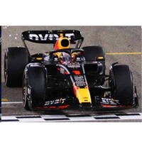 Spark 1/18 Oracle Red Bull Racing RB19 No.1 Oracle Red Bull Racing - Winner Bahrain GP 2023 - Max Verstappen Diecast Car