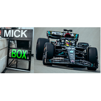Spark 1/18 Mercedes-AMG Petronas F1 W14 E Performance No.47 Mercedes-AMG Petronas Formula One Team - Spanish GP 2023 Tyre test - Mick Schumarcher.  Wi