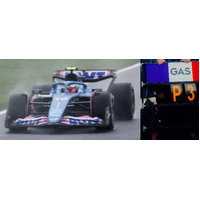 Spark 1/18 Alpine A523 No.10 BWT Alpine F1 Team - 3rd Dutch GP 2023 - Pierre Gasly.  With pit board