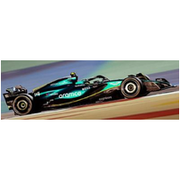 Spark 1/18 Aston Martin Aramco F1 Team AMR24 No.14 TBC 2024 - Fernando Alonso Resin Model Car