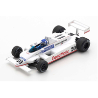 Spark 1/43 Fittipaldi F8C - #20, Keke Rosberg - Belgian GP 1981 Diecast F1
